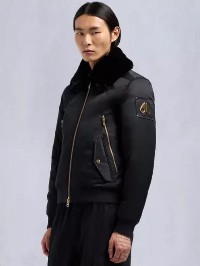 Moose Knuckles Μπουφάν Bomber Black