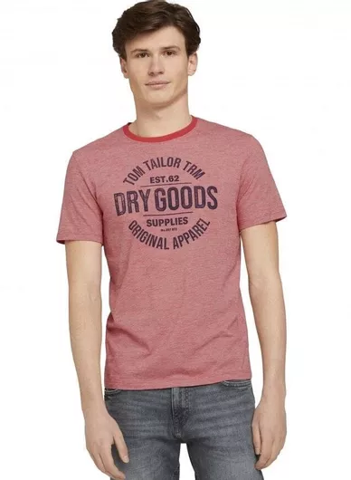 Tom Tailor T-shirt Κοραλί