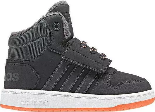 adidas Hoops Mid 2.0 INF Αθλητικά Παιδικά Παπούτσια Μπάσκετ με Σκρατς Γκρι