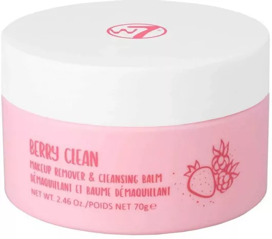 W7 Cosmetics Berry Clean Balm Αφαίρεσης Μακιγιάζ Προσώπου 70gr