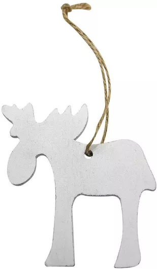 Χριστουγεννιάτικος Κρεμαστός Τάρανδος Ξύλινος