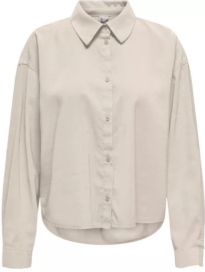 Only Μακρυμάνικο Γυναικείο Πουκάμισο Pumice Stone