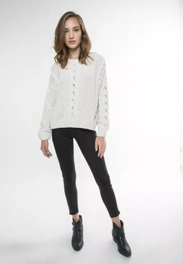 Funky Buddha Γυναικείο Μακρύ Κολάν Μαύρο