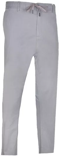Double Παντελόνι Chino Ελαστικό Loose Fit Γκρι