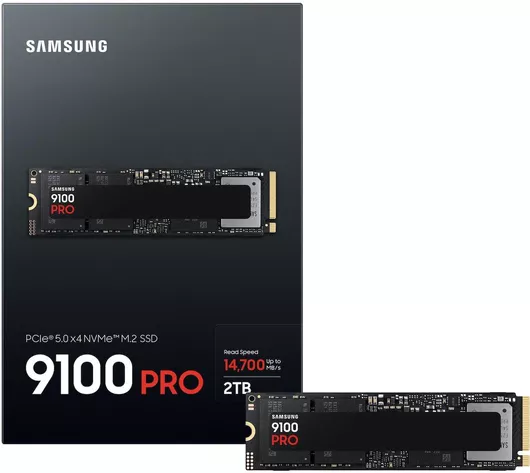 SSD Samsung 9100 Pro 2TB M.2 NVMe PCI Express 5.0