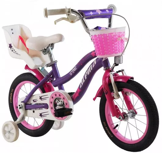 Παιδικό Ποδήλατo Alpina Star 14" Πόλης Μοβ