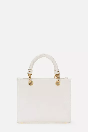 Γυναικεία Τσάντα Χειρός Elisabetta Franchi Λευκό