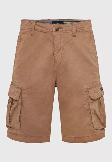 Funky Buddha Ανδρική Βερμούδα Cargo Καφέ