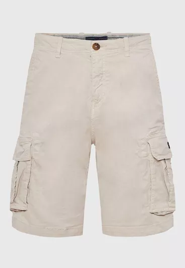 Funky Buddha Ανδρική Βερμούδα Cargo Γκρι