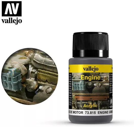 Χρώμα Μοντελισμού Acrylicos Vallejo Engine Grime 40ml