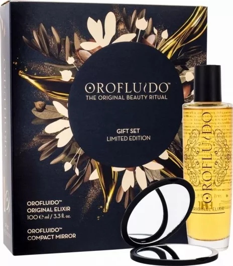Σετ Περιποίησης Μαλλιών Orofluido Original Elixir & Compact Mirror 2τμχ