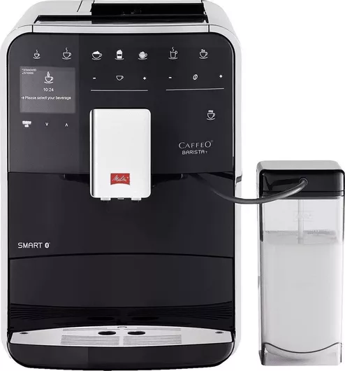 Melitta T Smart F83/0-102 Αυτόματη Μηχανή Espresso 1450W Πίεσης 15bar για Cappuccino με Μύλο και Wi-Fi Μαύρη