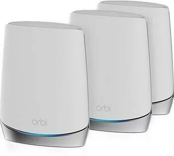 Access Points NetGear Orbi RBK753 Mesh Wi‑Fi 6 Tri Band 2.4 & 5 & 5GHz σε Τριπλό Kit