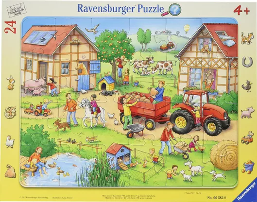 Παιδικό Puzzle My Little Farm 24pcs Ravensburger