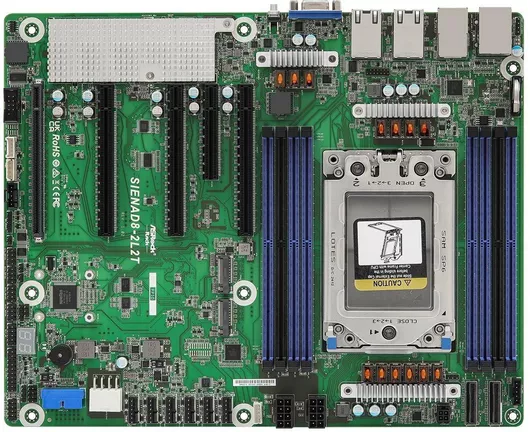 Motherboard ASRock SIENAD8-2L2T ATX με AMD SP6 Socket