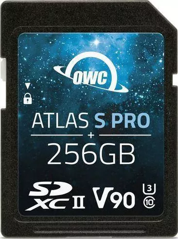 OWC Atlas S Pro SDXC 256GB Class 10 V90 UHS-II