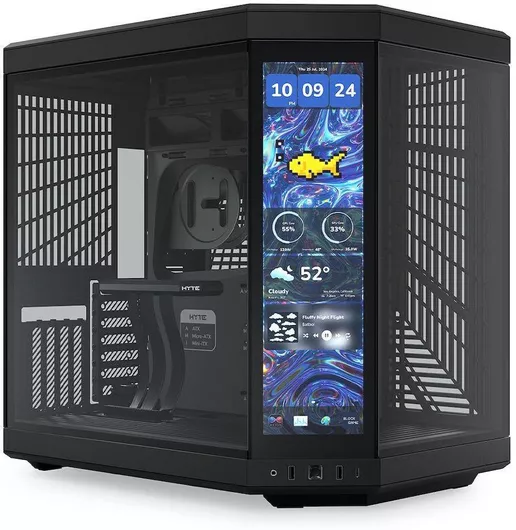 Κουτί Υπολογιστή HYTE Y70 Touch Infinite Gaming Midi Tower με Πλαϊνό Παράθυρο Μαύρο