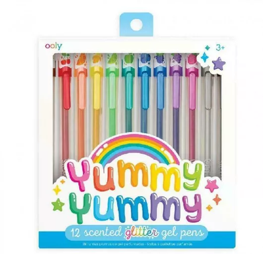 Ooly Στυλό Gel 2.0mm με Πολύχρωμο Μελάνι 12τμχ Yummy Yummy