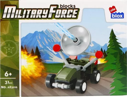 Τουβλάκι Alleblox Military για 6+ Ετών
