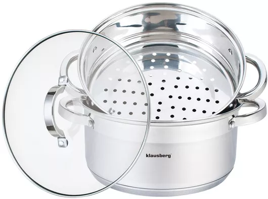 Σετ Μαγειρικά Σκεύη Klausberg από Ανοξείδωτο Ατσάλι 3τμχ