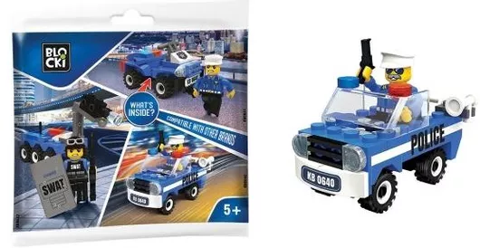 Τουβλάκι Blocki Police για 5+ Ετών 51τμχ