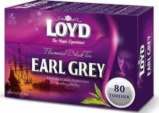 Τσάι Loyd Loyd Earl Grey Μαύρο Φακελάκια 80τμχ 120γρ.