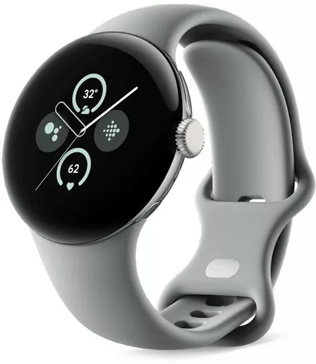 Google Pixel Watch 2 LTE Aluminium 41mm με eSIM & Παλμογράφο Champagne Gold/Hazel Active Band