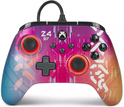 PowerA Enhanced Ενσύρματο Gamepad για Xbox Series Cyber Style