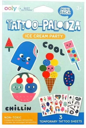  Τατουάζ Ooly Ice Cream Party