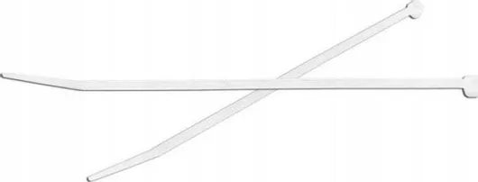 Δεματικό Καλωδίων Lexton 200x2.5mm Λευκό Σετ 100τμχ LXOP05