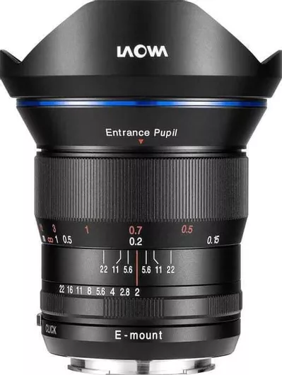 Φωτογραφικός Φακός Laowa Full Frame Venus Optics 15mm f/2 FE Zero-D Wide Angle για Nikon Z Mount Μαύρος