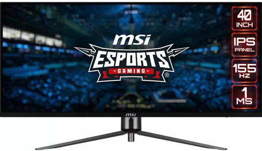 MSI MAG401QR Ultrawide IPS HDR Gaming Monitor 40" QHD 3440x1440 155Hz