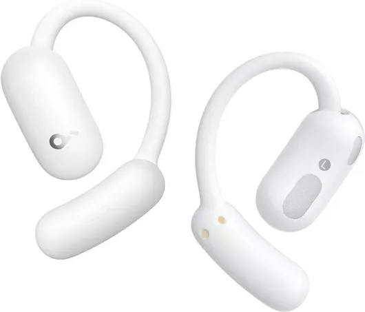 Soundcore by Anker AeroFit 2 Open Ear Bluetooth Handsfree Ακουστικά με Αντοχή στον Ιδρώτα & Θήκη Φόρτισης Λευκό