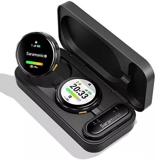 Μικρόφωνα Saramonic BlinkMe U2 Σετ Ασύρματο Clip On για Φωνητικά
