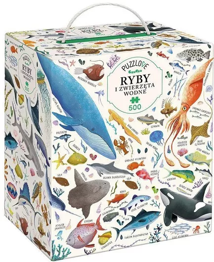 Fish And Aquatic Animals Puzzle 2D 500 Κομμάτια