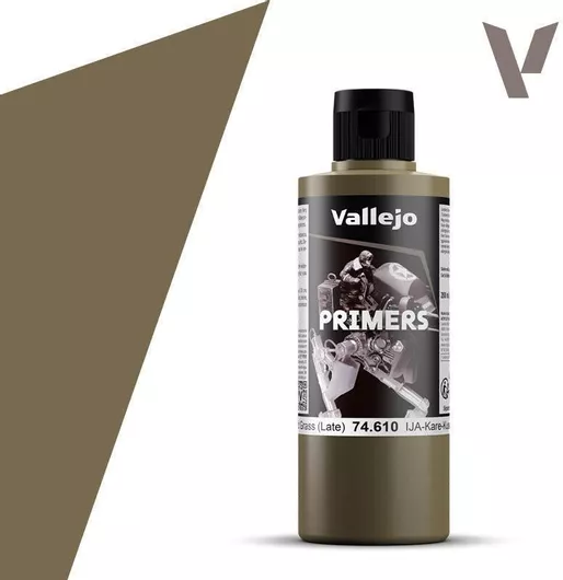 Χρώμα Μοντελισμού Surface Primer Acrylic-polyurethane Vallejo 200ml Parched Grass Late 74610