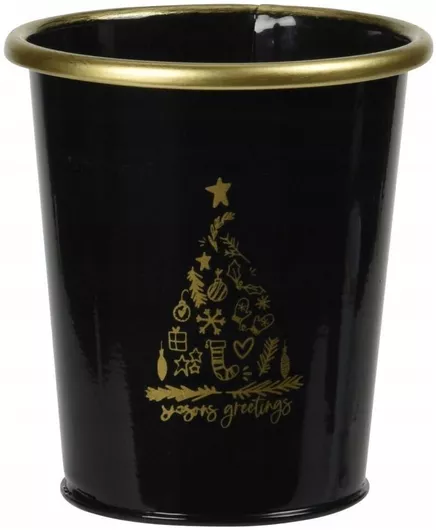 Χριστουγεννιάτικο Διακοσμητικό Vilde 1τμχ Μαύρο