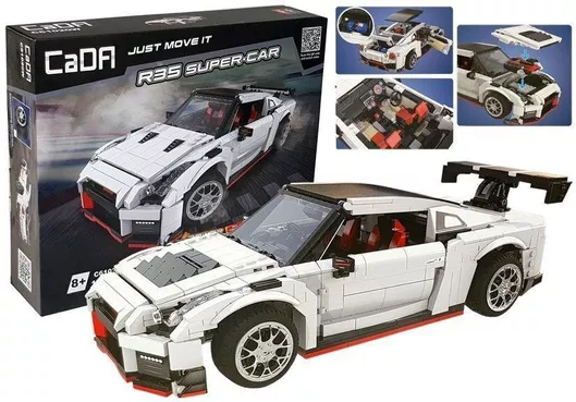 Τουβλάκι Lean Toys Sports car για 8+ Ετών 1322τμχ