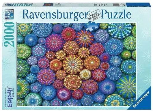 Puzzle Rainbow Mandalas 2D 2000 Κομμάτια
