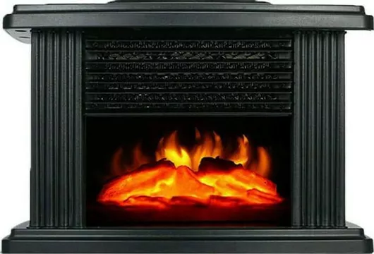 Ηλεκτρικό Τζάκι TS2613 Επιτοίχιο 1000W 22x15cm Μαύρο