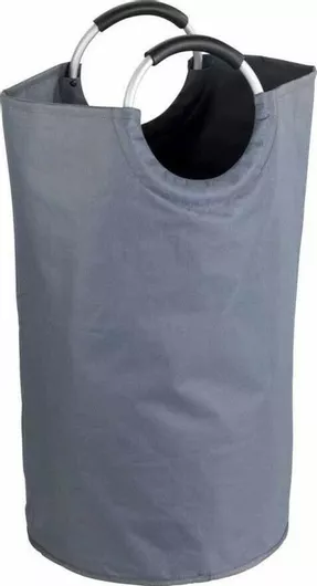 Καλάθι Απλύτων Wenko Jumbo Anthracite Υφασμάτινο 38x38x72cm Γκρι