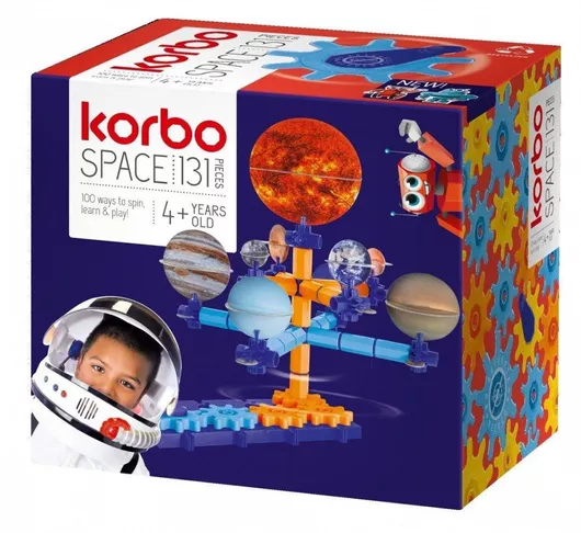 Τουβλάκι Korbo Space Blocks για 4+ Ετών 131τμχ