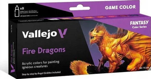 Χρώμα Μοντελισμού Acrylicos Vallejo Fire Dragons