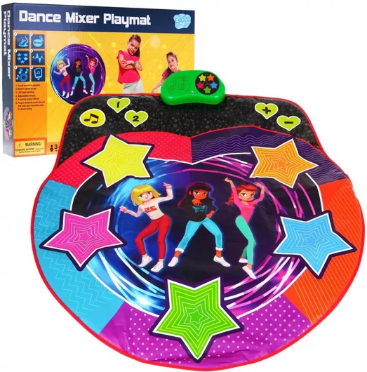 Dance Music Mat Glowing Stars + 2 Modes Skill Game Dance for Kids Age 3+