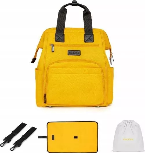 Τσάντα-Αλλαξιέρα Skiddou Πλάτης Κίτρινο