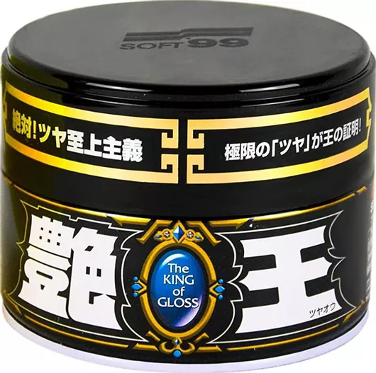Soft99 The King of Gloss Dark & Black Car Wax/Protection Paste 300gr
