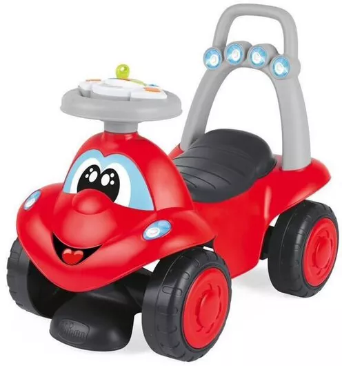 Περπατούρα Chicco Billy Αυτοκινητάκι Ride On με Χειρολαβή για 12+ Μηνών με Ήχους Κόκκινο