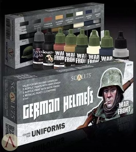 Χρώμα Μοντελισμού Scale75 Scale 75 German Helmet Paint Set