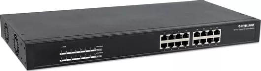 Switch Intellinet Unmanaged L2 PoE+ με 16 Θύρες Gigabit 1Gbps Ethernet