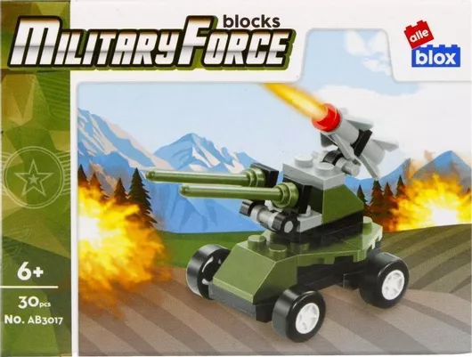 Τουβλάκι Alleblox Military για 6+ Ετών